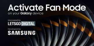 Samsung gaming smartphone Exynos 2200 fan