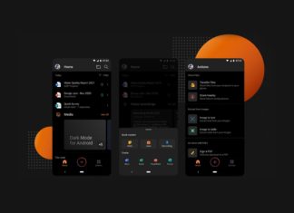 microsoft office android dark mode