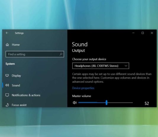 windows 10 sound problem update