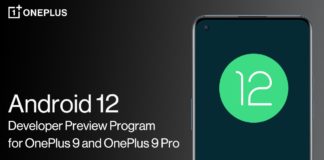 Android 12 OnePlus 9 Pro New build