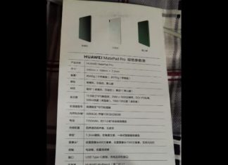 Huawei MatePad Pro 10.8 massive leak