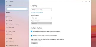 Windows 11 display settings