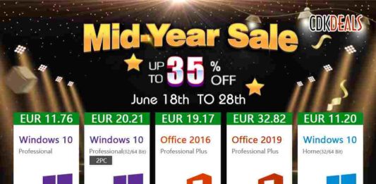 CDKdeals.com: Πάμφθηνα κλειδιά για να κάνεις γνήσια τα Windows 10 cdkdeals-midyearsale