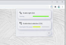 δεξί κλικ (Chrome)