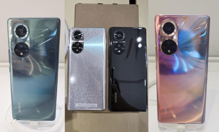 honor 50 Pro teasers posters real life photos
