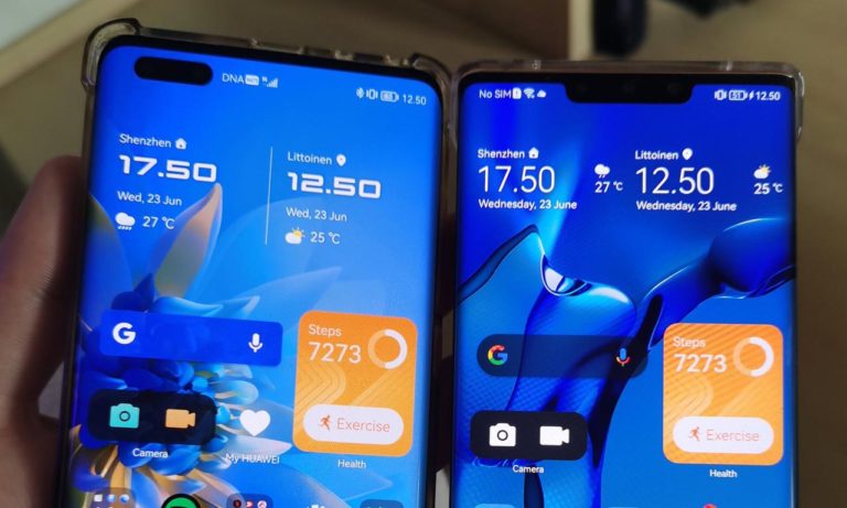 huawei p50 and huawei mate 50 on per year