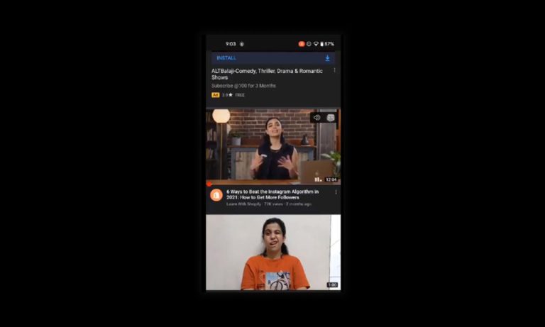 youtube next level main page autoplay