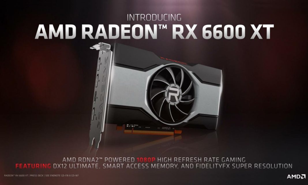 AMD Radeon RX 6600 XT Launch