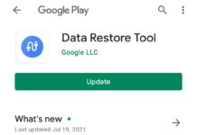 Data Restore Tool on PlayStore