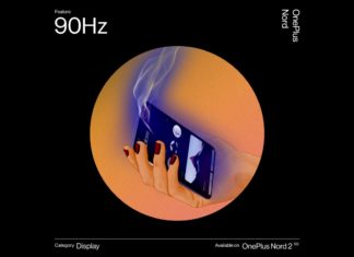 OnePlus Nord 2 display teaser
