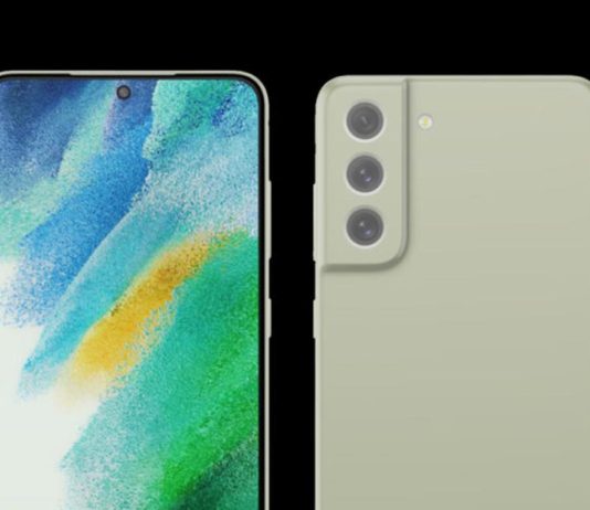 Samsung Galaxy S21 FE 360 renders tenna