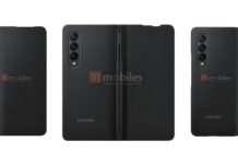 Samsung Galaxy Z Fold 3 Case Renders