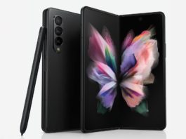 Το Samsung Galaxy Z Fold 3 υποστηρίζει το S Pen Pro και Air actions με Bluetooth LE Samsung Galaxy Z Fold 3 With S Pen Pro S Pen Fold Edition