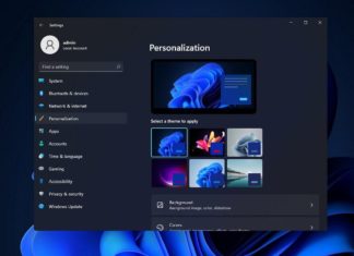 Windows 11 new settings app