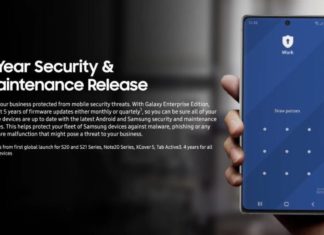 samsung galaxy smartphones 5 years update