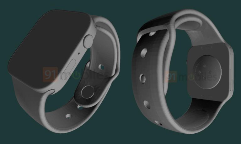 Apple Watch Series 7 CAD renders