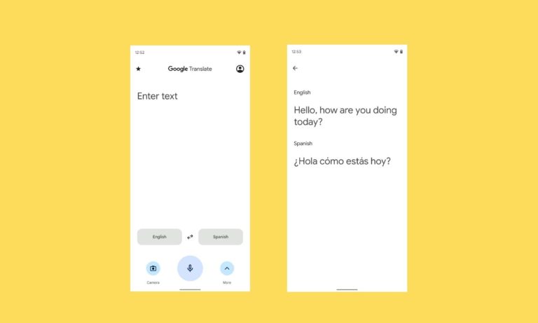 New Google Translate Design Material You