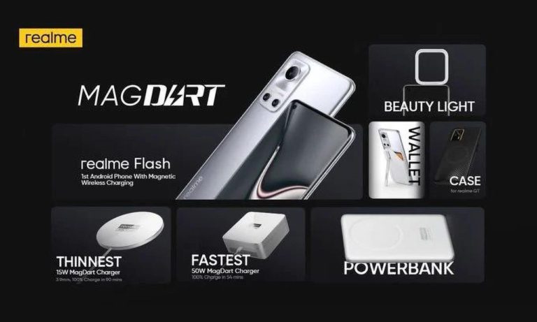 Realm MagDart Flash Charger Power Bank GT Light Ring Wallet_result