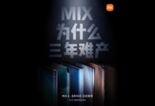Xiaomi Mi MIX 4 Display Teaser