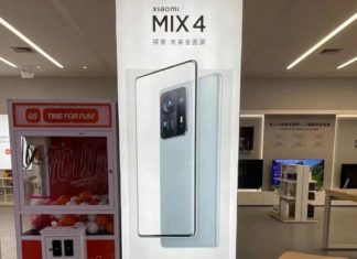 Xiaomi Mi MIX 4 poster in real life