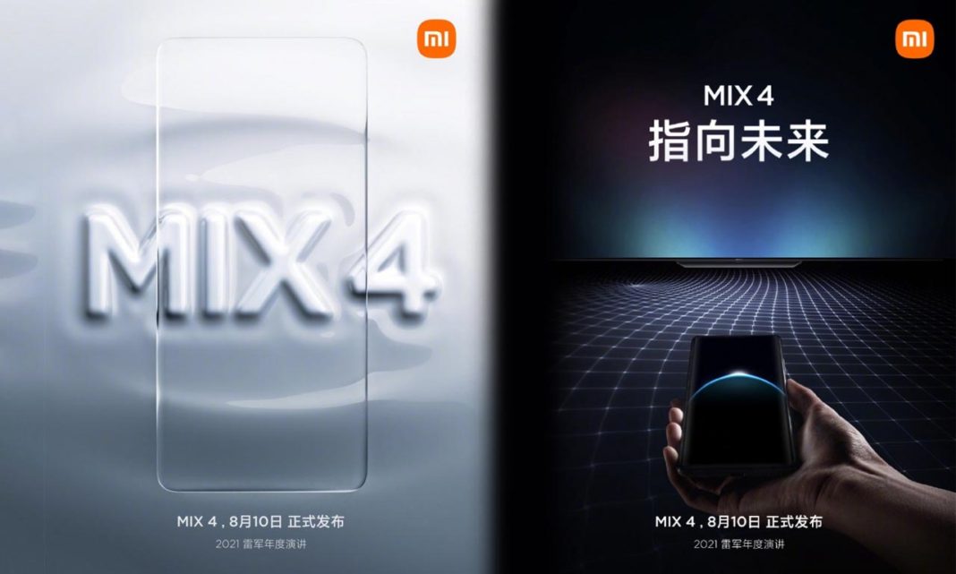 Xiaomi Mi MIX 4 teasers