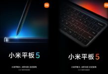 Xiaomi Mi Pad 5 Smart Pen and Keyboard Cover Teasers