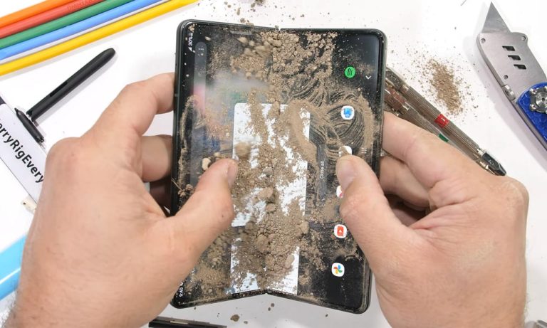 samsung galaxy z fold 3 durability test jerry