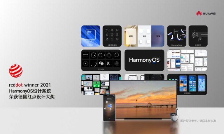 HarmonyOS Huawei RedDot Award Winner