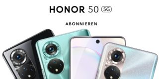 Honor 50 Europe