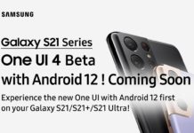 Samsung Galaxy S21 One Ul 4.0 Beta