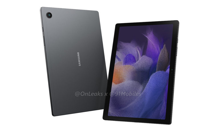 Samsung Galaxy Tab A8 2021 renders specs