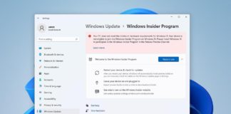 Windows 11 Windows Insider PCs Out