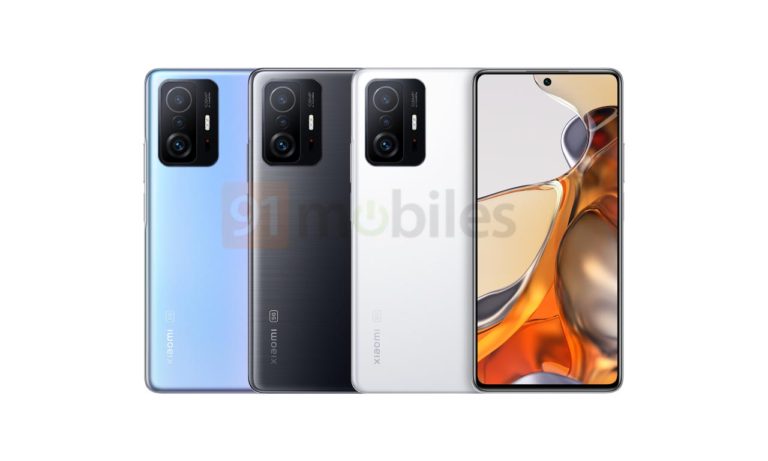 Xiaomi 11T Pro renders and specs