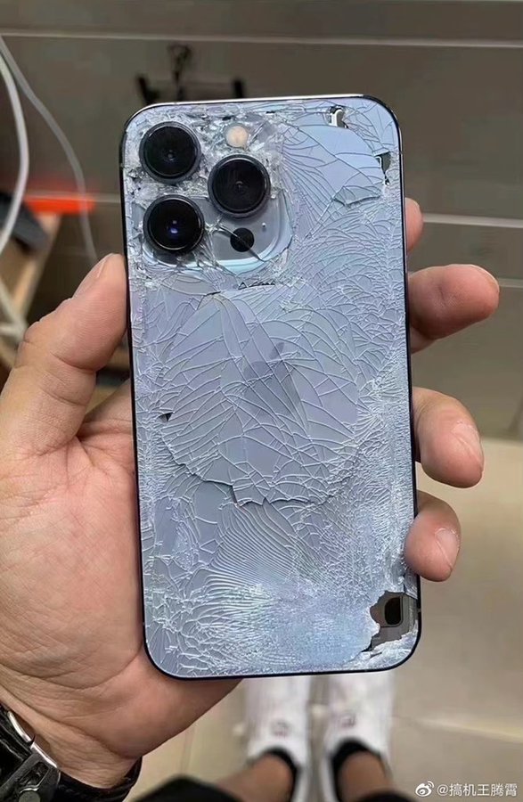 broken iPhone 13 Pro