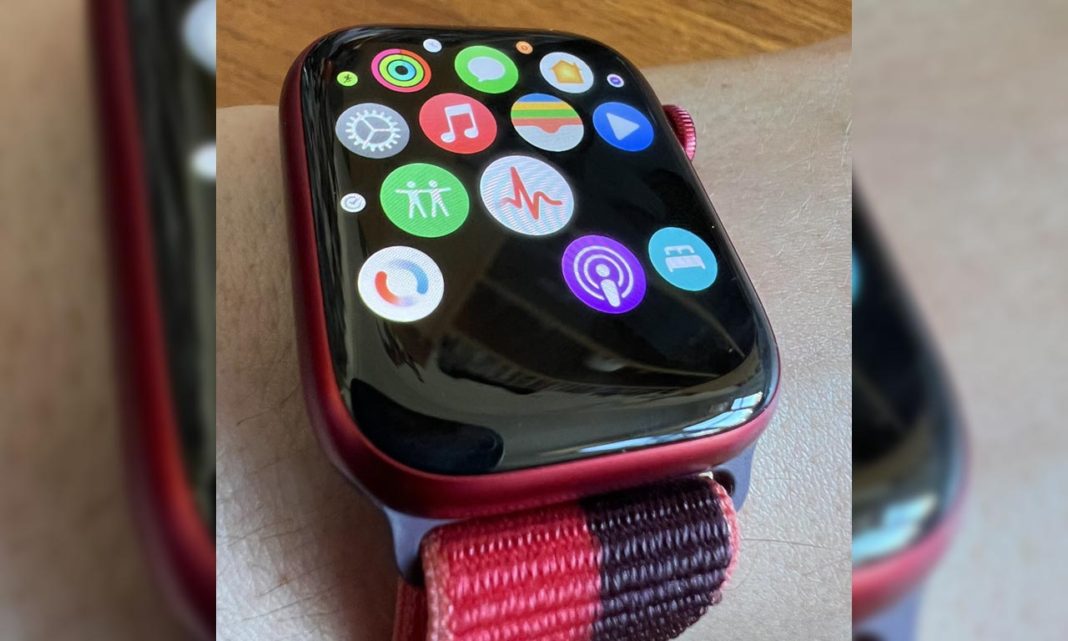 Apple Watch Series 7 third-party apps icons missing