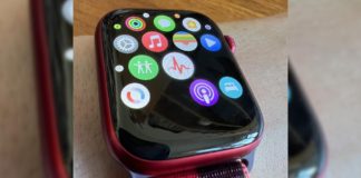 Apple Watch Series 7 third-party apps icons missing