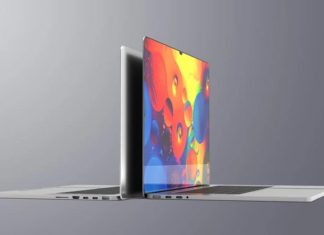 MacBook Air 2022 with notch