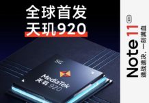 Redmi Note 11 Pro+ Dimensity 920
