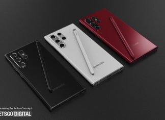 Samsung Galaxy S22 Ultra CAD Renders