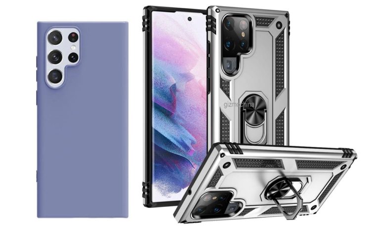 Samsung Galaxy S22 Ultra Cases Renders