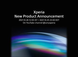 Sony Xperia Event 26 October