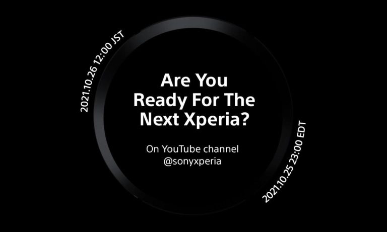 Sony Xperia camere with a smartphone