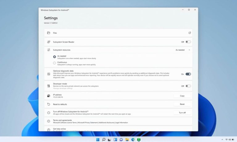 Windows 11 Android