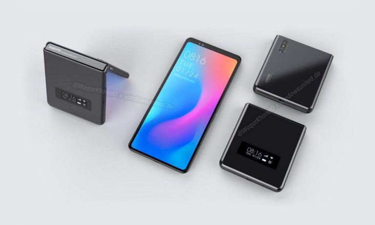 Xiaomi Clamshell Foldable Smartphone Test Xiaomi MIX Flip