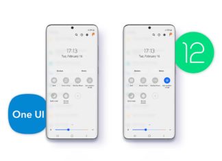one ui vs android 12