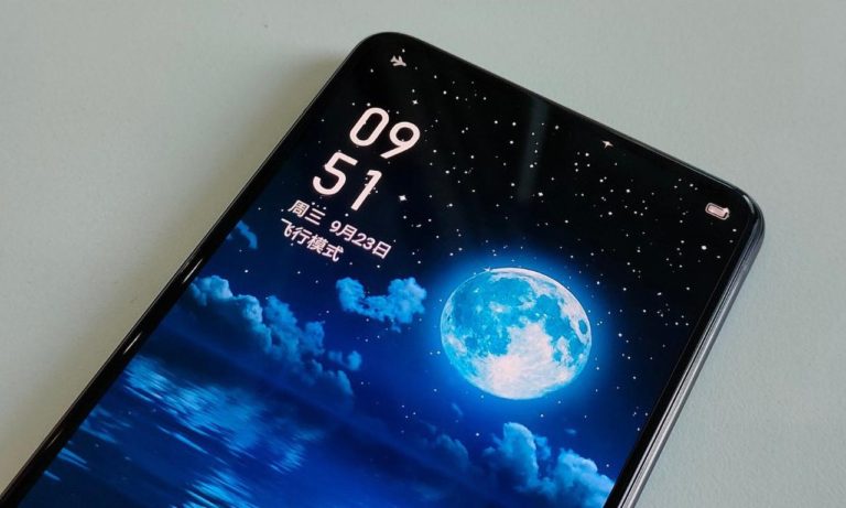 realme xiaomi under-display camera fingerprint scanner premium smartphone
