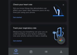 Google Fit Heart Respiratory Rate iPhone