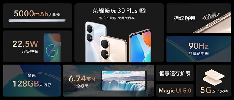 Honor Play 30 Plus 5G Launch