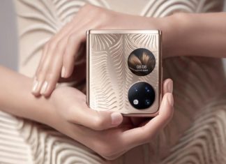 Huawei P50 Pocket Launch Water Drop