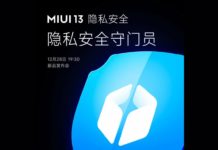 MIUI 13 Privacy Security Goalkeeper